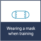 Wearing a mask
